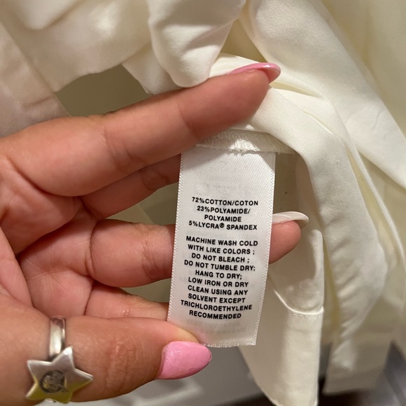 Lafayette 148 New York Wrap Top V-neck Long Sleeve Top size 14 - Picture 7 of 8